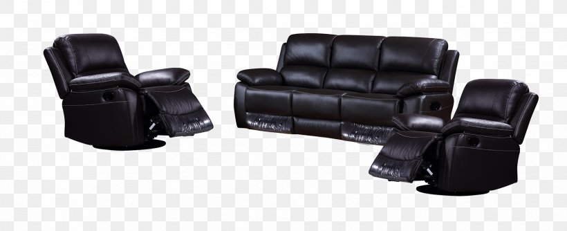 Furniture Massage Chair Wing Chair Couch Footstool, PNG, 1736x709px, Furniture, Black, Car Seat Cover, Chair, Couch Download Free