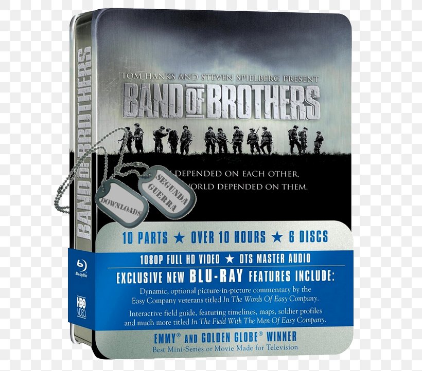 Blu-ray Disc Beyond Band Of Brothers Television Show DVD, PNG, 613x722px, Bluray Disc, Band Of Brothers, Box Set, Brand, Dvd Download Free