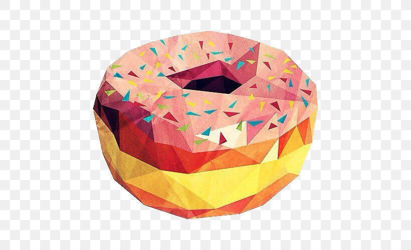 Donuts Frosting & Icing Drawing Painting, PNG, 500x500px, Donuts, Art, Biscuits, Dessert, Drawing Download Free