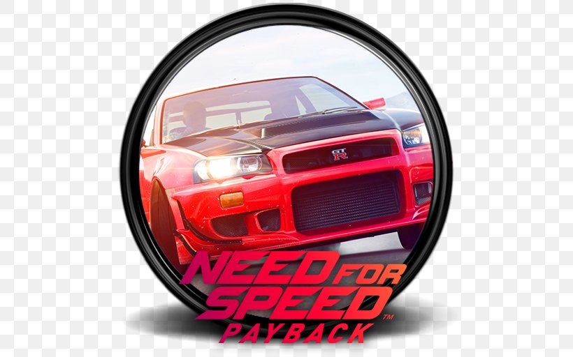 Need For Speed Payback Video Game Star Wars Battlefront II Xbox One, PNG, 512x512px, 4k Resolution, 2017, Need For Speed Payback, Auto Part, Automotive Design Download Free