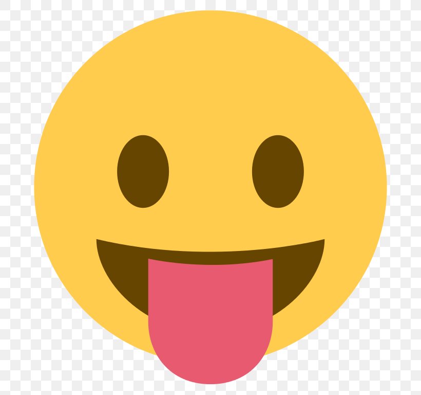 Emoji Emoticon Tongue Smiley Sticker, PNG, 768x768px, Emoji, Emoticon, Eye, Face, Facial Expression Download Free
