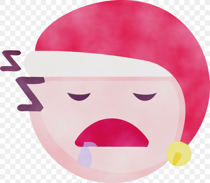 Face Nose Pink Head Lip, PNG, 3000x2615px, Christmas, Cheek, Face, Happy New Year, Head Download Free