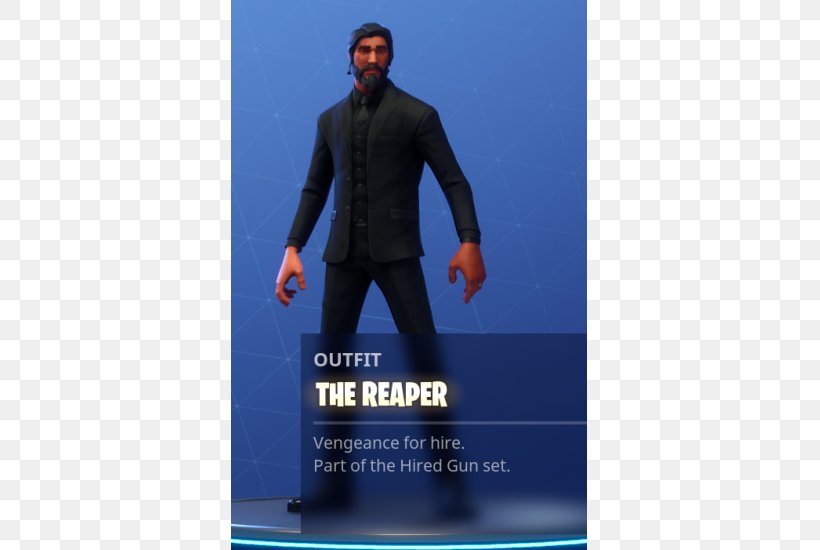 Fortnite Battle Royale John Wick Xbox One Dota 2, PNG, 819x550px, Fortnite, Action Figure, Advertising, Battle Royale Game, Blue Download Free