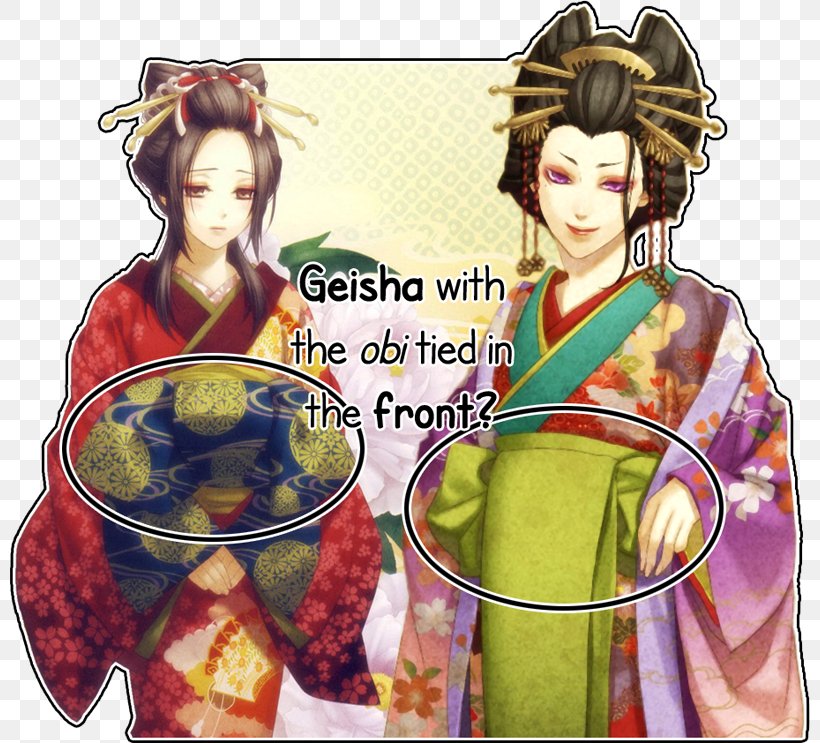 Geisha Chizuru Yukimura Hakuōki Kyoto Oiran, PNG, 800x743px, Geisha, Art, Cartoon, Drawing, Fiction Download Free