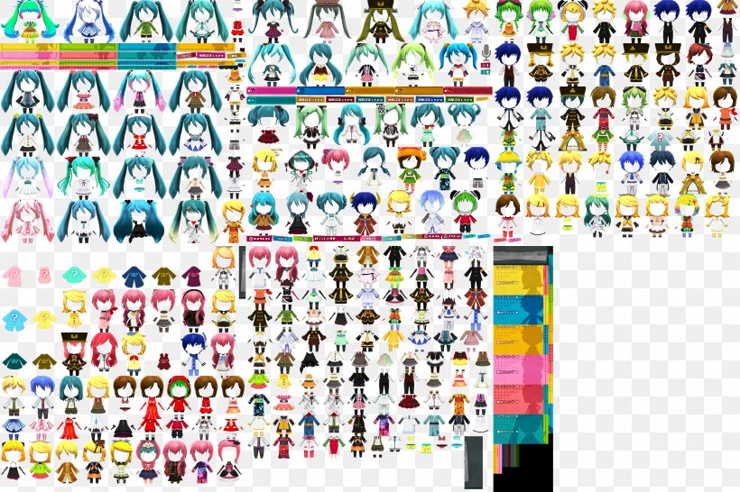 Hatsune Miku: Project Mirai DX Hatsune Miku And Future Stars: Project Mirai Hatsune Miku: Project DIVA Arcade Sprite, PNG, 3072x2048px, Hatsune Miku Project Mirai Dx, Area, Art, Game, Hatsune Miku Download Free