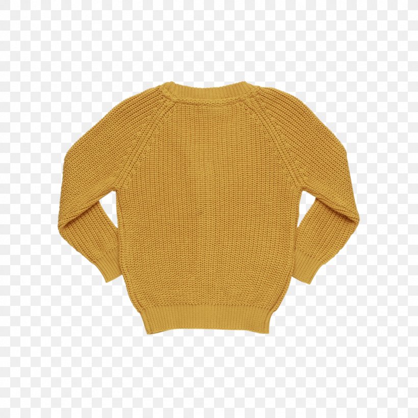 Sleeve Shoulder Sweater Outerwear, PNG, 1024x1024px, Sleeve, Outerwear, Shoulder, Sweater, Yellow Download Free