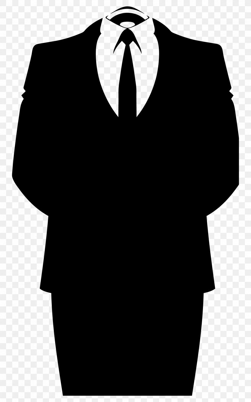 Suit Clothing Necktie Clip Art, PNG, 4000x6400px, Suit, Black, Black And White, Bow Tie, Clothing Download Free