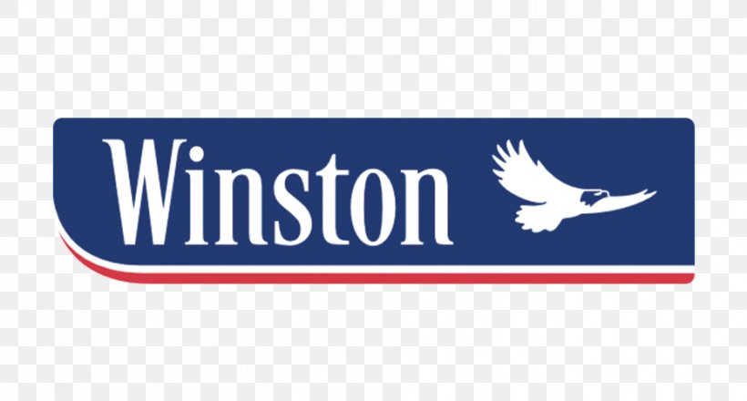 Winston-Salem Logo Brand Business, PNG, 930x500px, Winston, Advertising, Banner, Benson Hedges, Blue Download Free