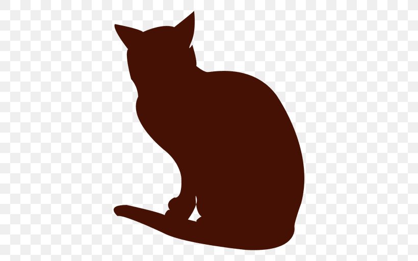 British Shorthair American Shorthair Silhouette Kitten, PNG, 512x512px, British Shorthair, American Shorthair, Black And White, Black Cat, Carnivoran Download Free