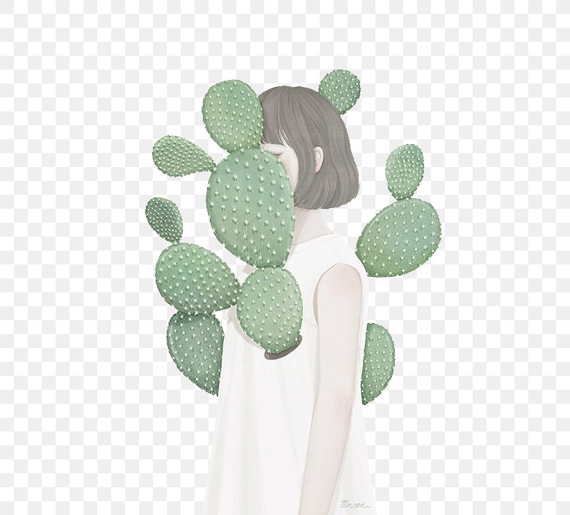 Cactaceae Euclidean Vector Illustration, PNG, 600x740px, Watercolor, Cartoon, Flower, Frame, Heart Download Free