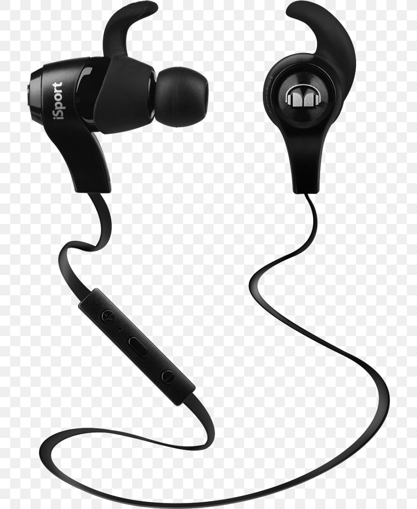 Headphones Wireless Monster ISport Bluetooth Monster Cable, PNG, 715x1000px, Headphones, Apple Earbuds, Aptx, Audio, Audio Equipment Download Free