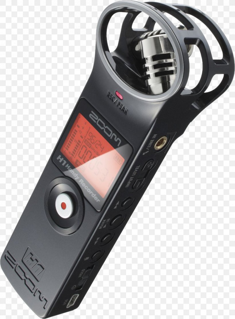 Microphone Digital Audio Zoom Corporation Zoom H2 Handy Recorder Digital Recording, PNG, 867x1177px, Watercolor, Cartoon, Flower, Frame, Heart Download Free