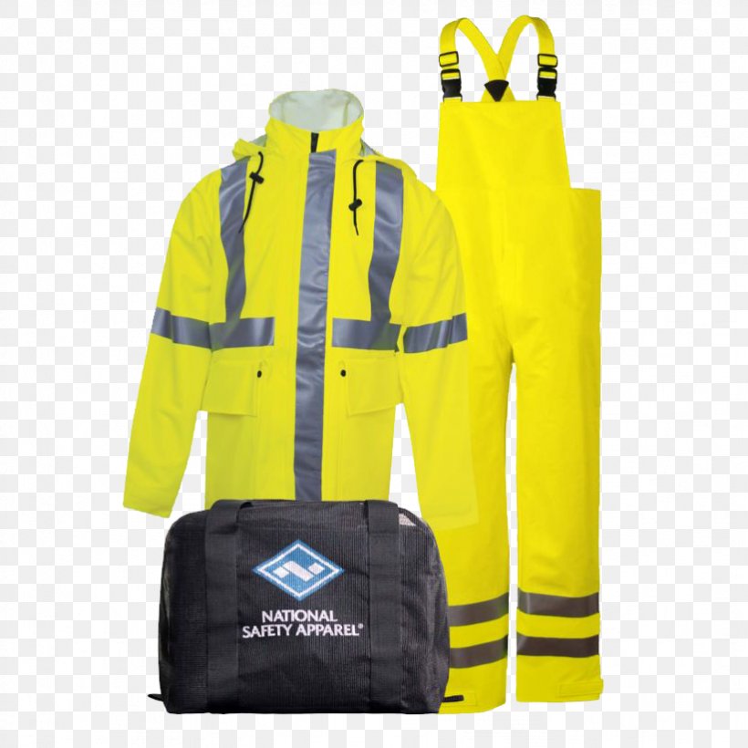 National Safety Apparel, Inc. High-visibility Clothing Personal Protective Equipment Raincoat, PNG, 822x822px, Highvisibility Clothing, Boilersuit, Brand, Chainsaw Safety Clothing, Clothing Download Free
