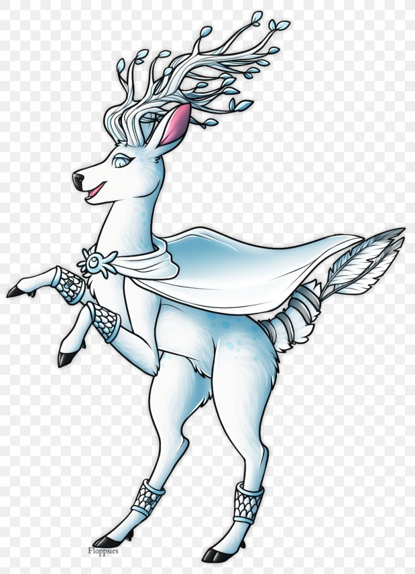 Reindeer DeviantArt Illustration Clip Art, PNG, 1024x1416px, Reindeer, Animal Figure, Antler, Art, Artist Download Free
