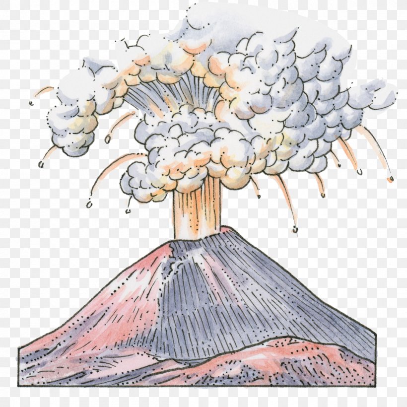 Volcanic Magma Eruption, PNG, 1200x1200px, Watercolor, Cartoon, Flower, Frame, Heart Download Free