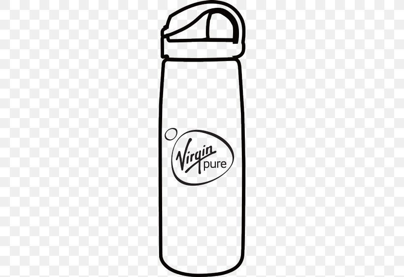 Water Bottles Bottled Water Clip Art, PNG, 500x563px, Water Bottles, Area, Black And White, Bottle, Bottled Water Download Free