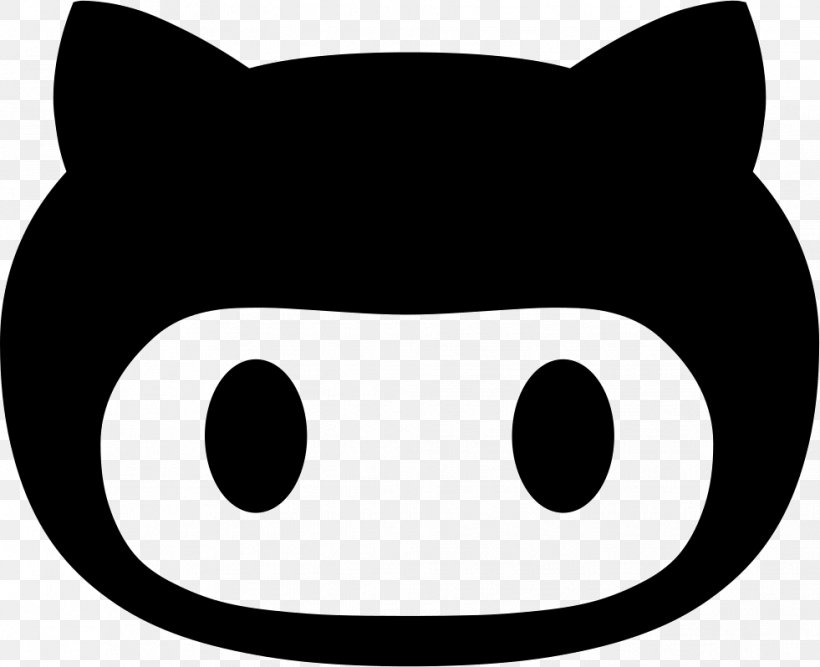 GitHub Logo, PNG, 981x798px, Github, Black, Black And White, Carnivoran, Cat Download Free