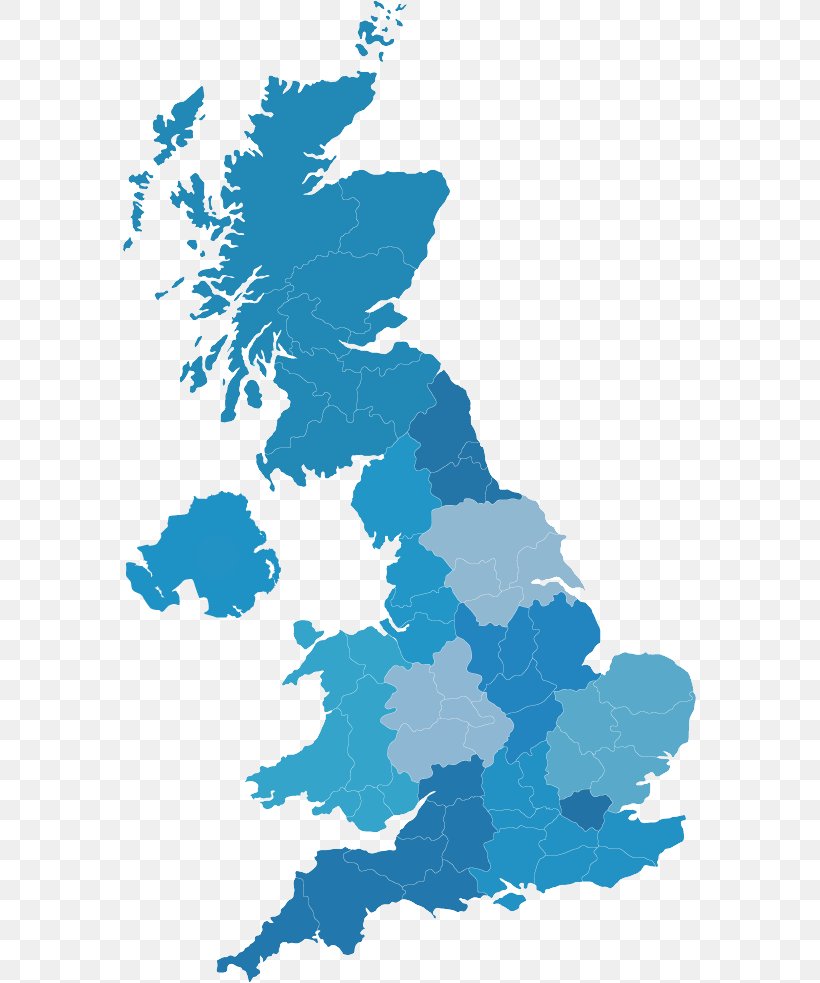 Great Britain Royalty-free Vector Map, PNG, 575x983px, Great Britain, Area, Blue, Drawing, Illustrator Download Free