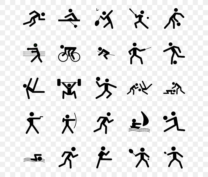 Winter Olympic Games Olympic Sports Clip Art Summer Olympic Games, PNG, 700x700px, Olympic Games, Area, Art, Baseball, Black Download Free