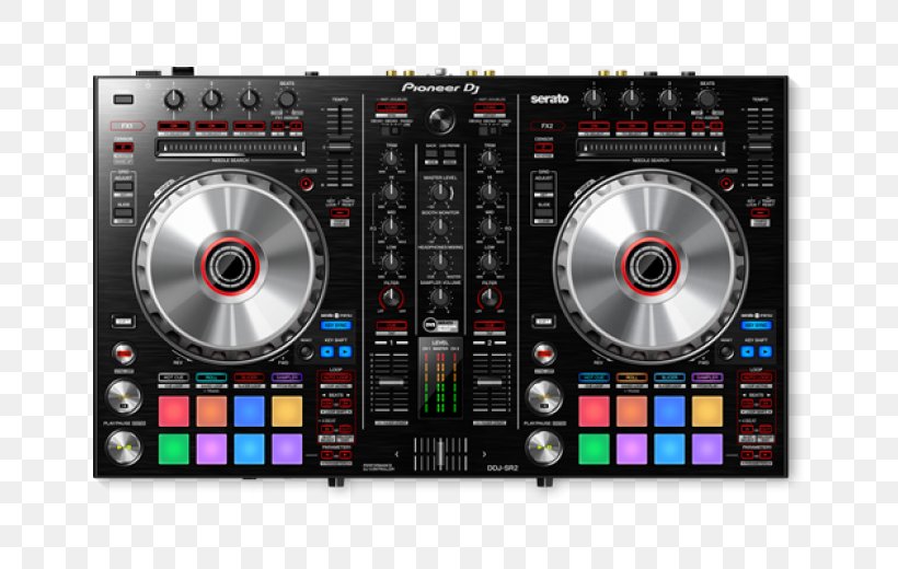 DJ Controller Pioneer DJ Disc Jockey Serato Audio Research, PNG, 650x520px, Dj Controller, Audio, Audio Control Surface, Audio Equipment, Audio Mixers Download Free