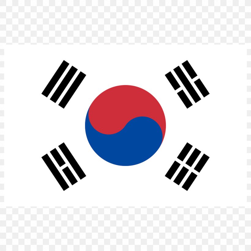 Flag Of South Korea Korean War Korean Peninsula, PNG, 1024x1024px, South Korea, Area, Brand, Flag, Flag Of South Korea Download Free