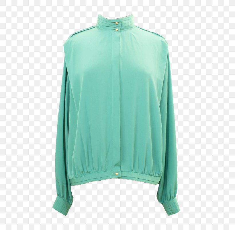 Sleeve Blouse Neck Outerwear, PNG, 800x801px, Sleeve, Blouse, Neck, Outerwear, Turquoise Download Free