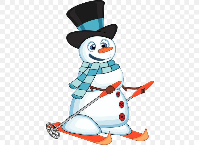 Snowman Skiing Clip Art, PNG, 541x600px, Snowman, Alpine Skiing, Hat, Photography, Royaltyfree Download Free