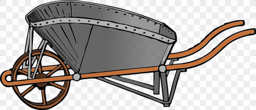 Wheelbarrow Garden Tool Clip Art, PNG, 1159x500px, Wheelbarrow, Agriculture, Bicycle Accessory, Bicycle Part, Cart Download Free