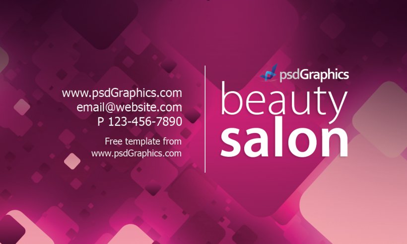 Beauty Parlour Business Card Visiting Card Template, PNG, 1125x677px, Business Card Design, Advertising, Beauty Parlour, Brand, Business Cards Download Free