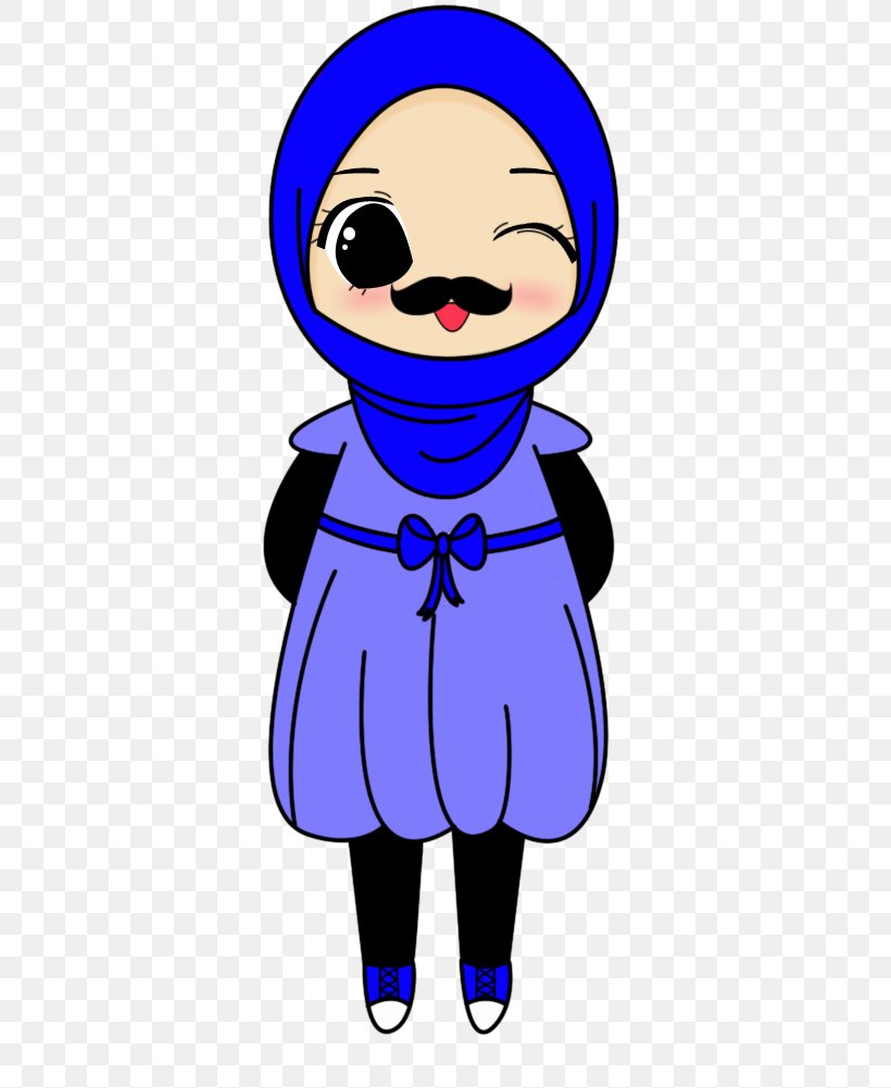 Hijab Muslim Islam Allah Humour, PNG, 534x1001px, Watercolor, Cartoon, Flower, Frame, Heart Download Free