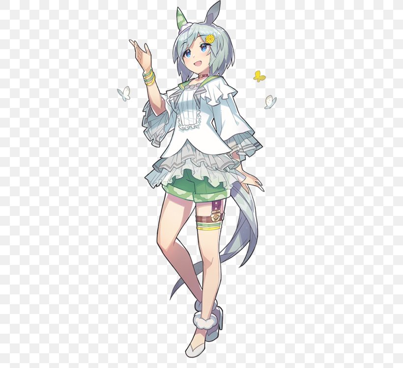 Uma Musume Pretty Derby Horse セイウンスカイ Haru Urara King Halo, PNG, 343x750px, Watercolor, Cartoon, Flower, Frame, Heart Download Free