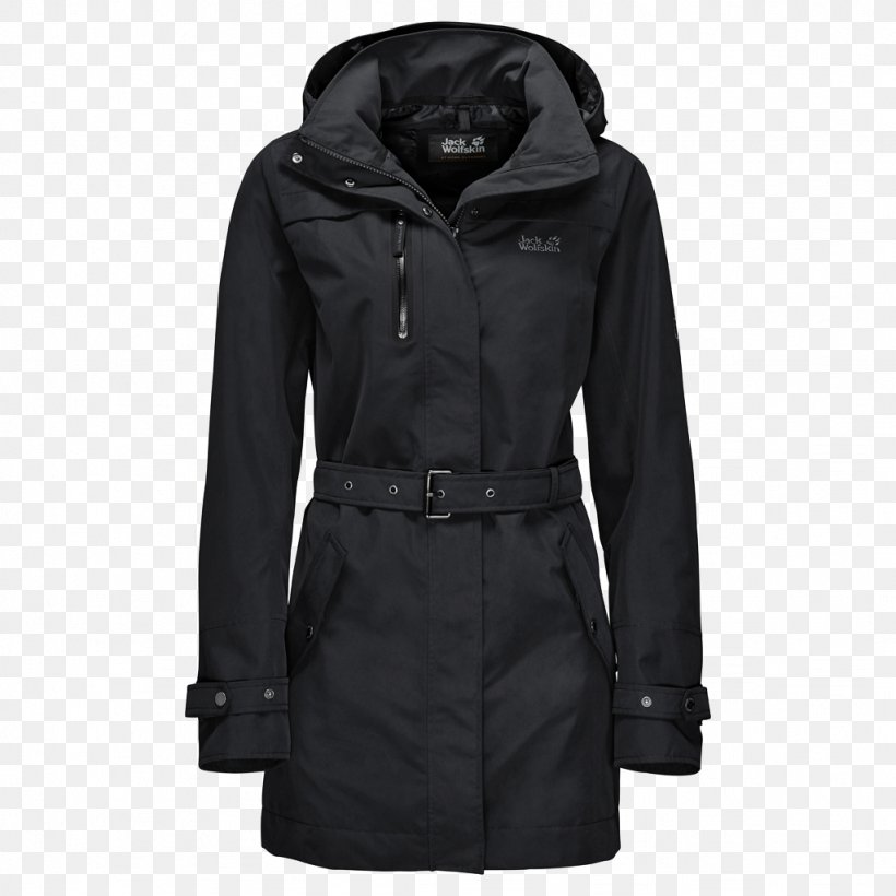 Jack Wolfskin Womens Kimberley Coat Jacket Clothing Overcoat, PNG, 1024x1024px, Jacket, Black, Clothing, Coat, Fur Download Free