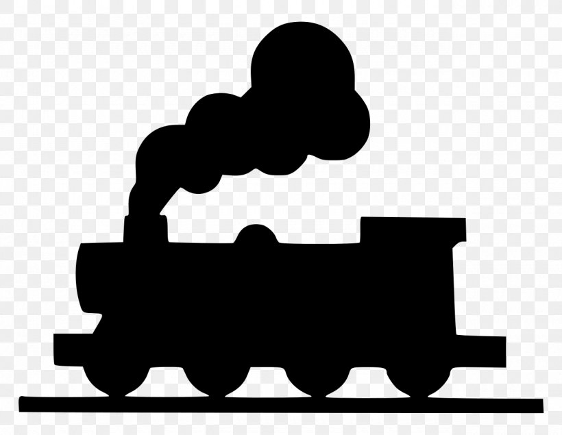 Rail Transport Train Steam Locomotive Silhouette, PNG, 1280x992px, Rail Transport, Black, Black And White, Brand, Highspeed Rail Download Free