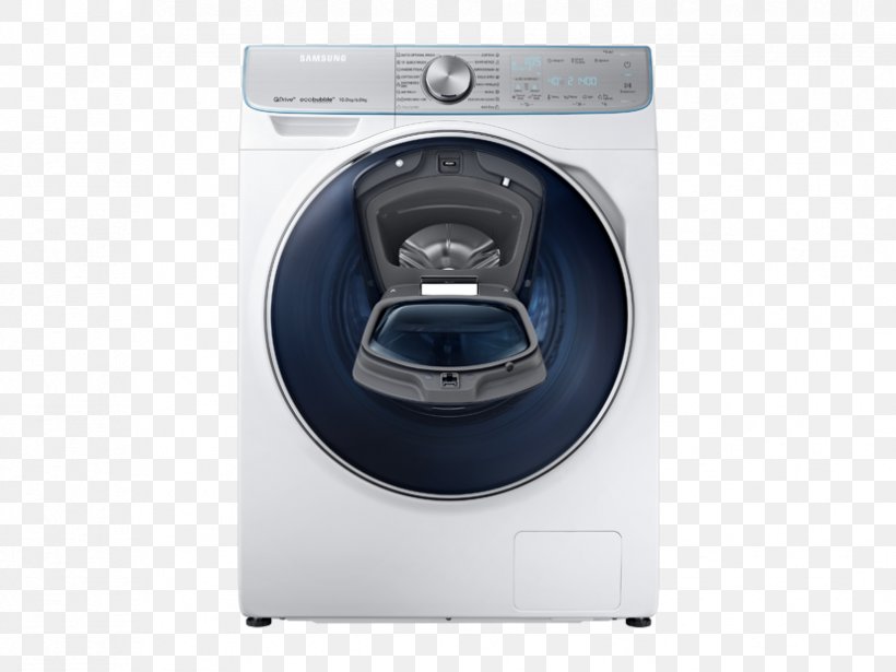 Washing Machines Samsung WW8800 QuickDrive Clothes Dryer Laundry Máquina De Lavar E Secar Roupa Carga Frontal Samsung WW8800 10Kg A+++ Prateado, PNG, 826x620px, Washing Machines, Clothes Dryer, Combo Washer Dryer, Efficient Energy Use, Home Appliance Download Free