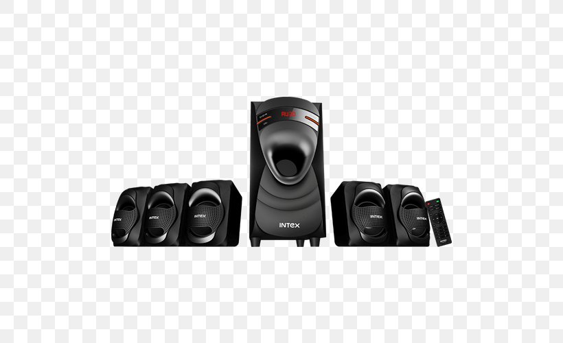 5.1 Surround Sound Loudspeaker Audio Computer Speakers Home Theater Systems, PNG, 500x500px, 51 Surround Sound, Audio, Audio Equipment, Car Subwoofer, Computer Speaker Download Free