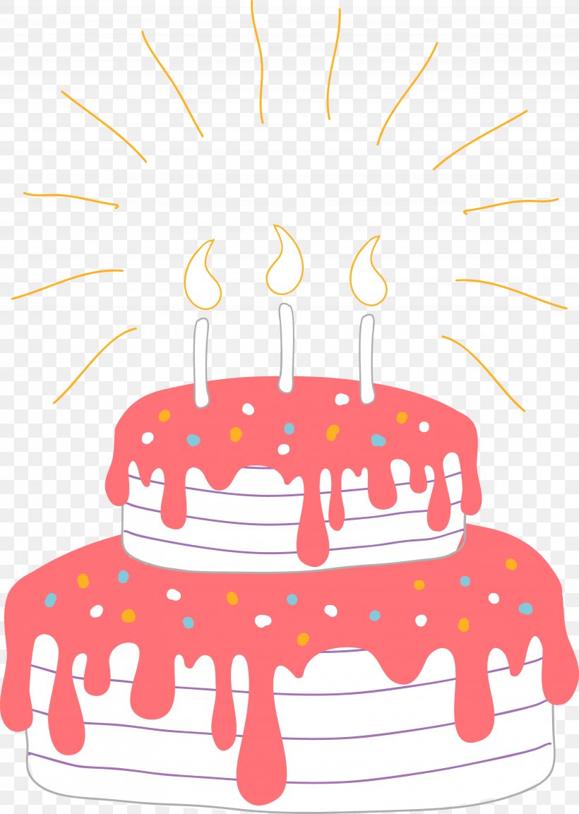 Birthday Cake Clip Art Image, PNG, 3626x5099px, Birthday Cake, Area, Artwork, Birthday, Cake Download Free