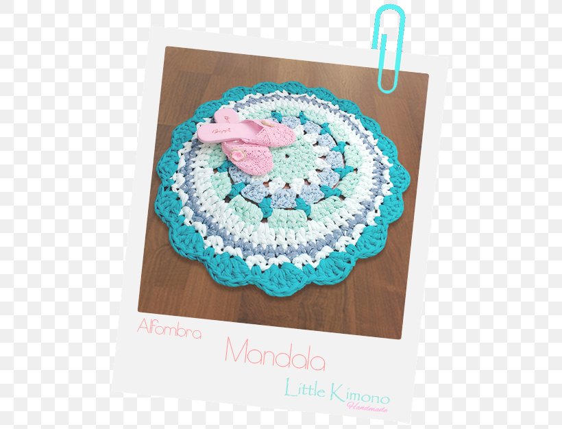 Crochet Mandala Buddhism Circle Pattern, PNG, 630x626px, Crochet, Aqua, Buddhism, Buttercream, Cake Download Free