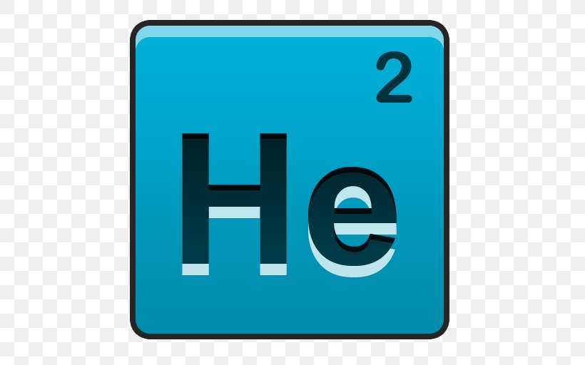 Helium Chemical Element Atomic Number Periodic Table Symbol PNG