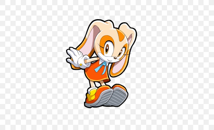 Sonic Chronicles: The Dark Brotherhood Cream The Rabbit Sonic Advance 2 Sonic The Hedgehog, PNG, 500x500px, Cream The Rabbit, Animal Figure, Area, Art, Artwork Download Free