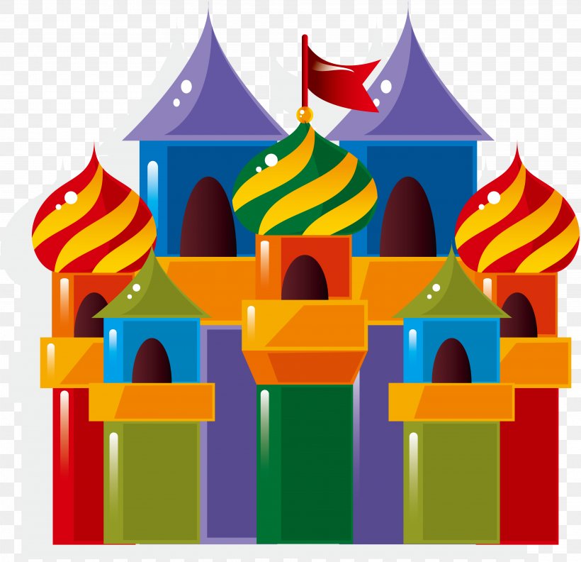 Amusement Park Clip Art, PNG, 3840x3713px, Amusement Park, Art, Carousel, Castle, Entertainment Download Free