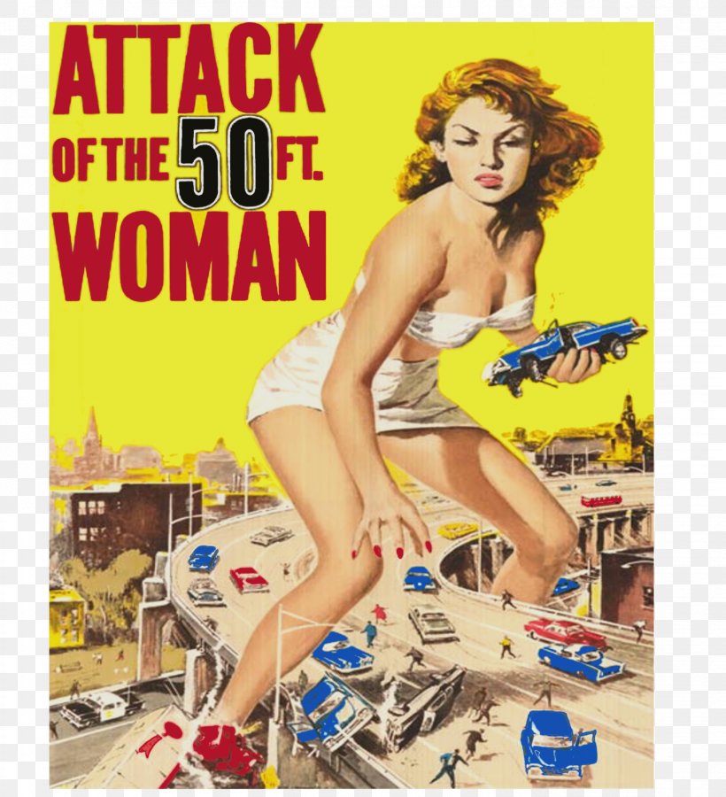 Attack Of The 50 Foot Woman Allison Hayes Film Poster, PNG, 1457x1600px, Watercolor, Cartoon, Flower, Frame, Heart Download Free