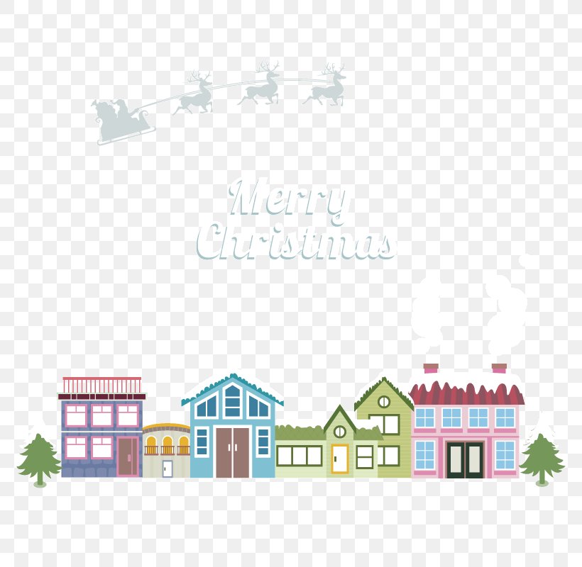 Cartoon House Background, PNG, 800x800px, Christmas, Area, Border, Christmas Card, Christmas Jumper Download Free