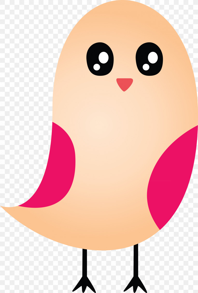 Cartoon Pink Bird, PNG, 2027x3000px, Cute Bird, Bird, Cartoon, Cartoon Bird, Pink Download Free