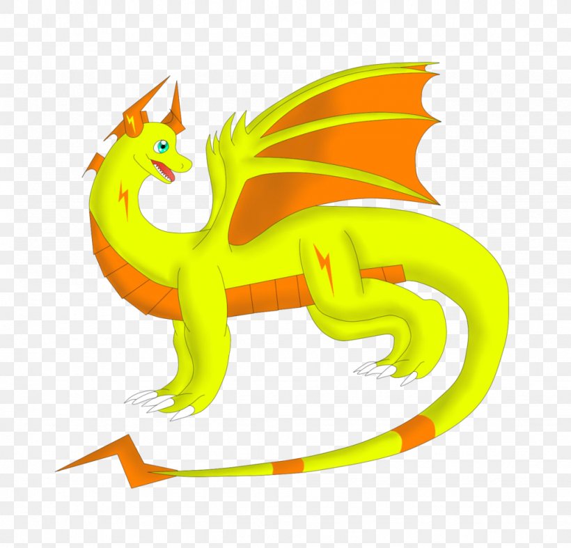 Dragon Line Clip Art, PNG, 1024x983px, Dragon, Fictional Character, Mythical Creature, Symbol, Yellow Download Free