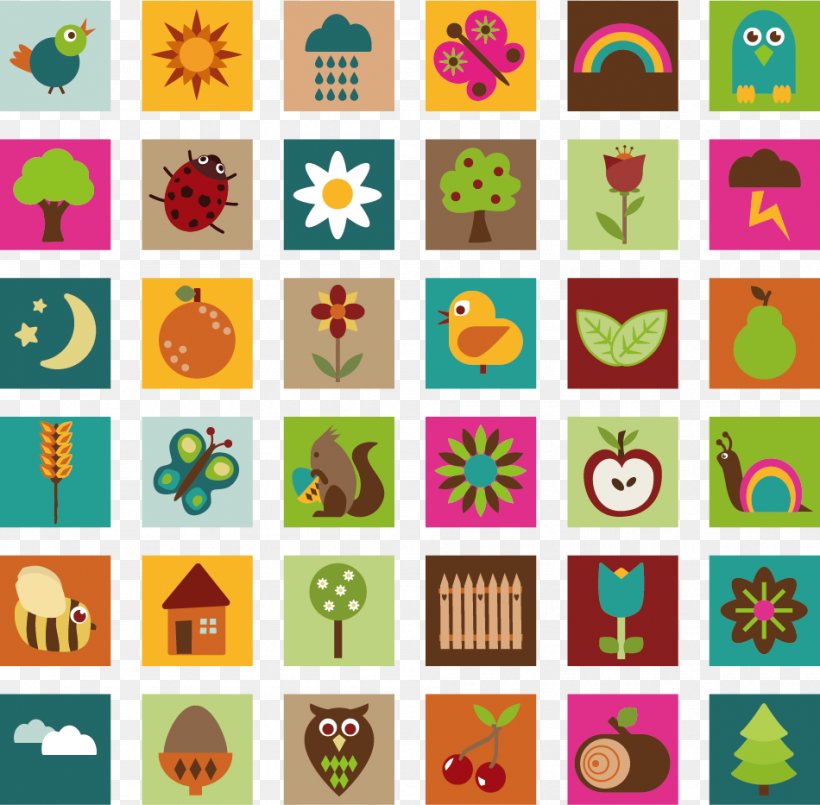 Flat Cartoon Icon, PNG, 950x933px, Nature, Acorn, Art, Drawing, Flower Download Free