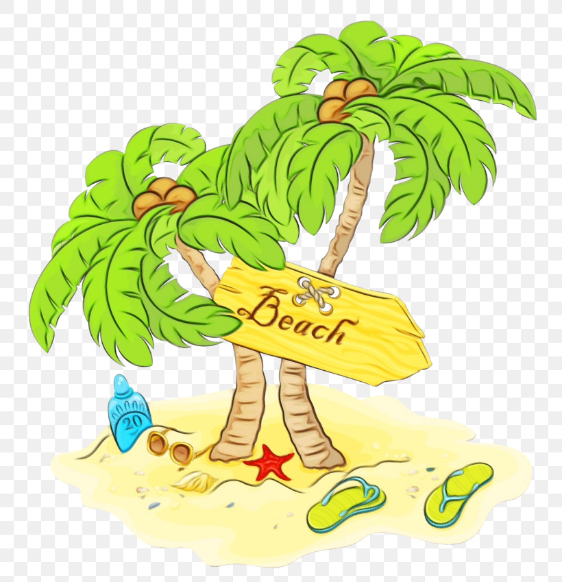 Palm Trees, PNG, 800x849px, Watercolor, Cartoon, Paint, Palm Islands, Palm Tree Island Download Free