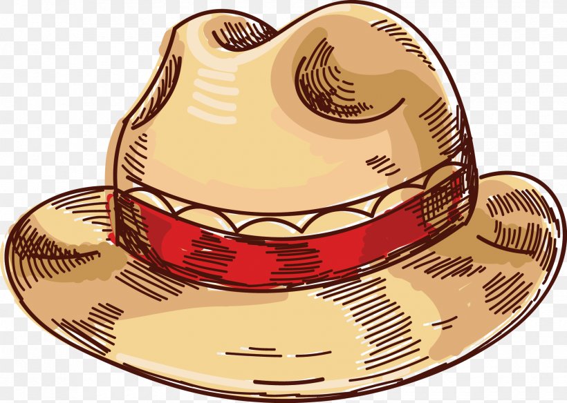 Straw Hat Designer Cowboy, PNG, 1860x1326px, Hat, Cartoon, Child, Clothing, Cowboy Download Free