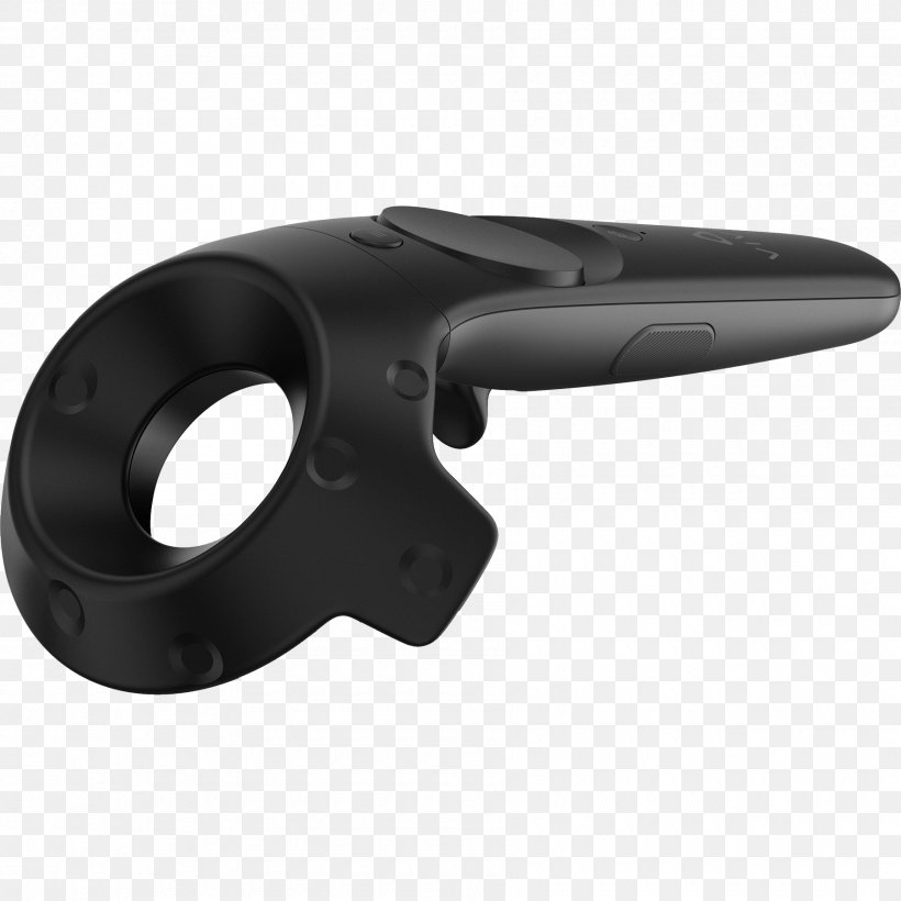 HTC Vive Virtual Reality Headset Game Controllers, PNG, 1800x1800px, Htc Vive, Game Controllers, Handheld Devices, Haptic Technology, Hardware Download Free
