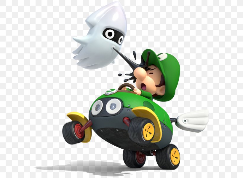 Mario Kart 8 Mario Kart Wii Mario Kart: Double Dash Luigi, PNG, 600x600px, Mario Kart 8, Baby Daisy, Baby Luigi, Blooper, Figurine Download Free