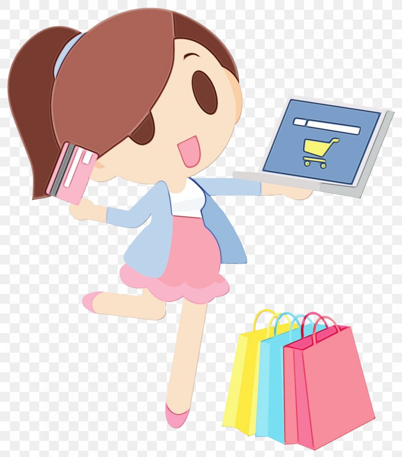 Online Shopping, PNG, 1200x1366px, Watercolor, Business, Cartoon, Child,  Customer Download Free